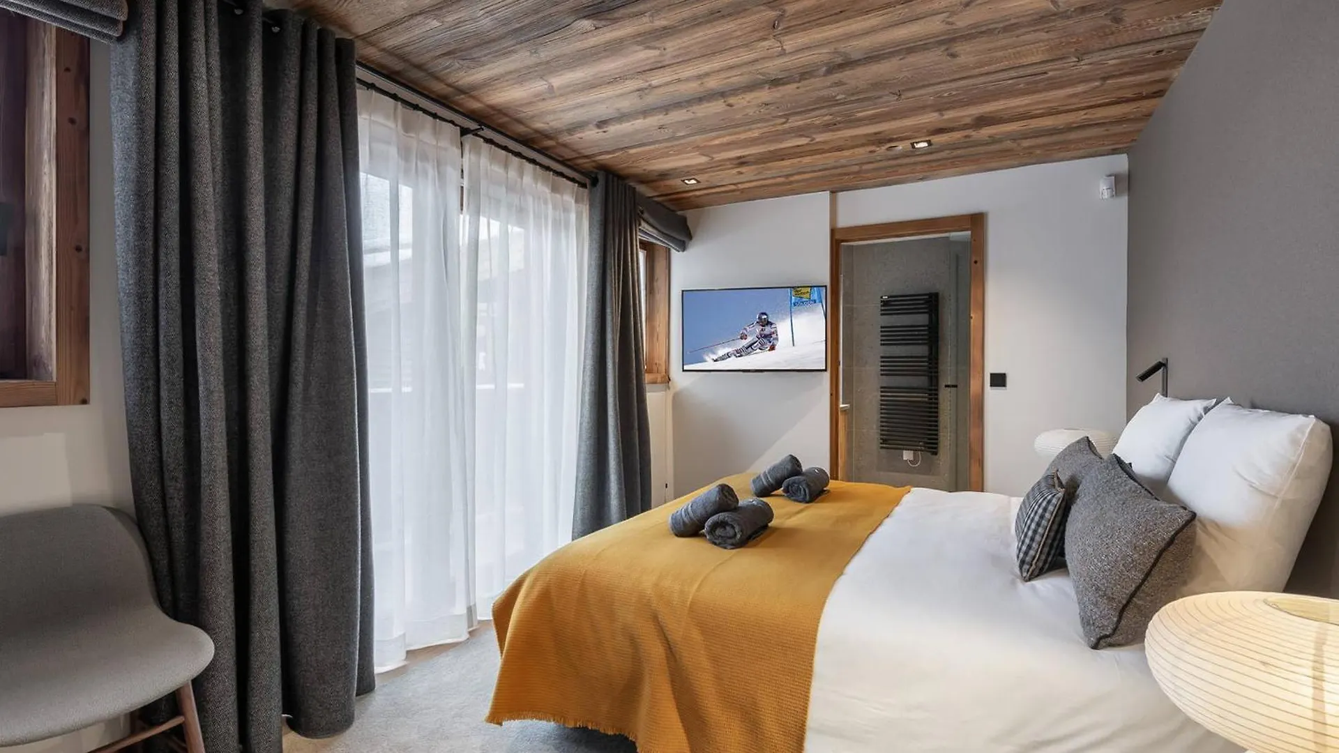 Chalet Neuf Avec Piscine, Sauna Et Proche Des Pistes A Courchevel Village - Fr-1-562-49 Frankrig